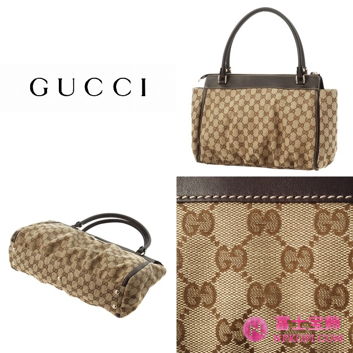 GUCCIグッチ バック バッグ トートバッグ GUCCI/グッチ D GOLD定番キャンバスGG柄Dリングディテールスモールトートバッグ 189831 FFPAG 9643 